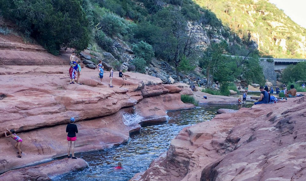 Slide Rock State Park, Arizona, USA
